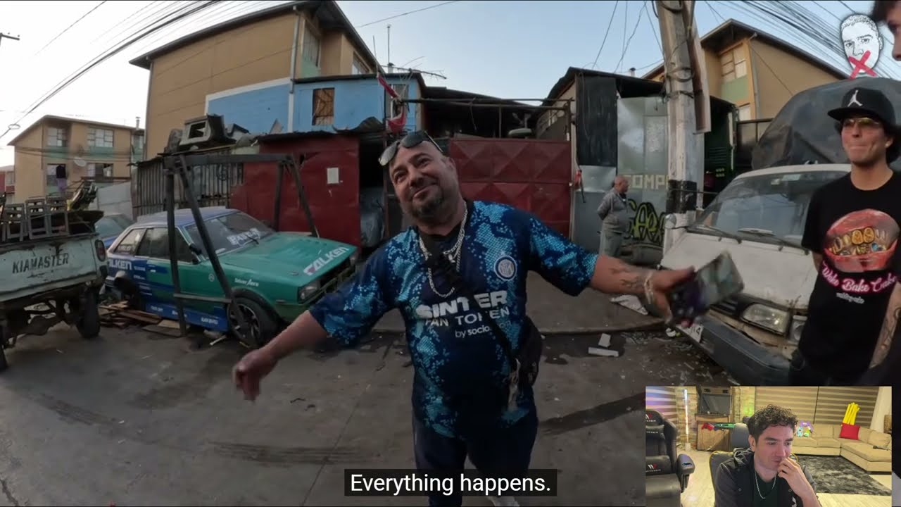 xoda reacciona a zazza el italiano el guetto mas grande de chile