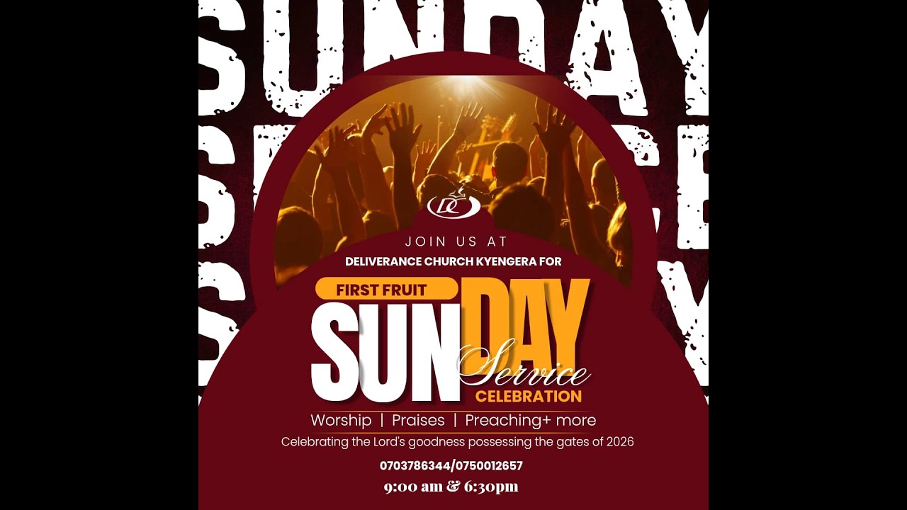 # SUNDAY EVENNING SERVICE  2026   SERVICE VISIT  SERVICE BY   PR. PAUL SSEMAKULA