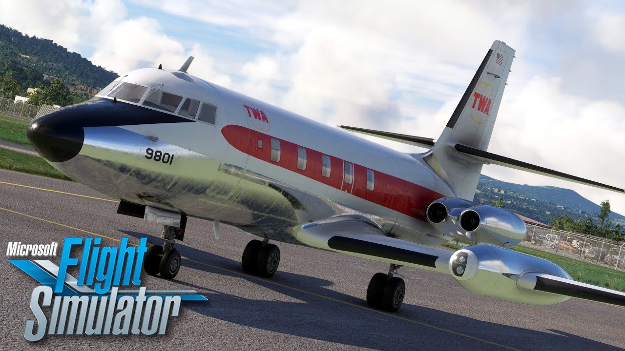 Большие радиальные двигатели Lockheed Jetstar — первый взгляд на ранний доступ! — MSFS.