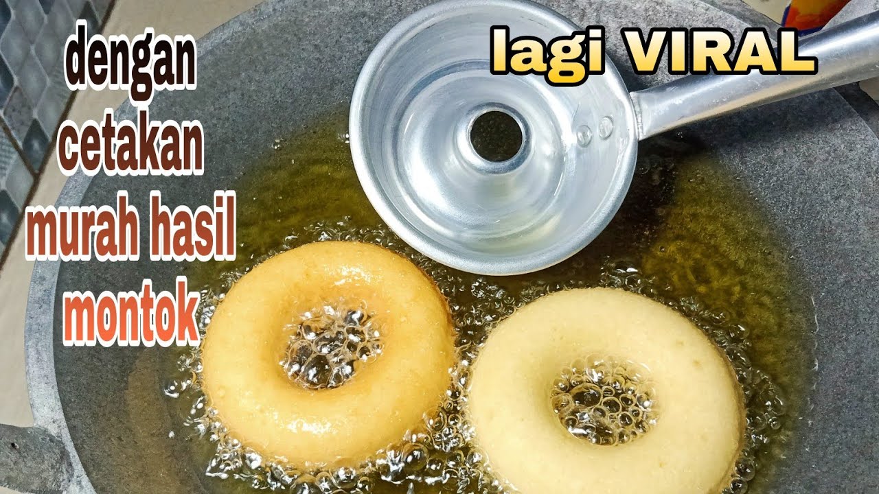 DONAT CAIR TANPA REPOT PROVING⁉️DENGAN CETAKAN MURAH MERIAH‼️