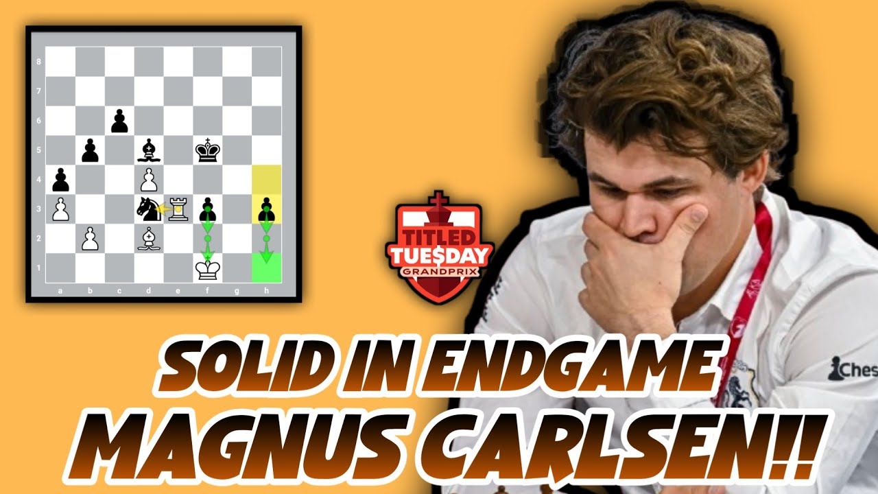 Carlsen is the endgame master || Carlsen vs Cristobal || Titled Tuesday Grand Prix 2025-2026