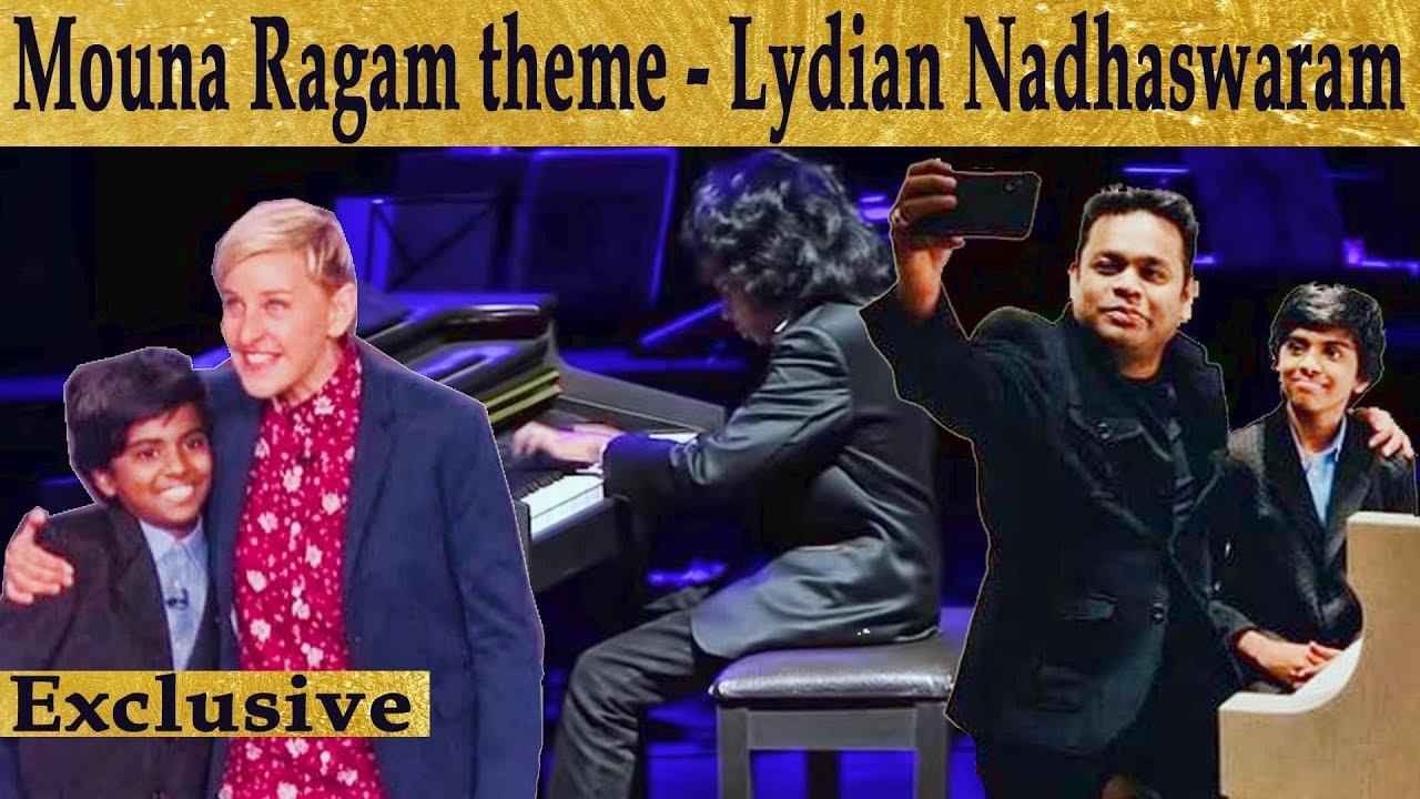 The World's Best | Lydian Nadhaswaram plays Mouna Ragam theme