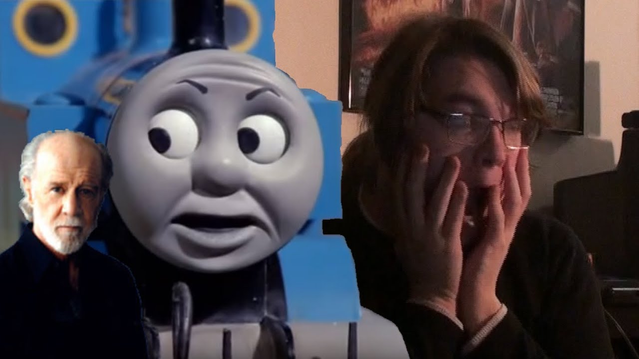 GEORGE CARLIN IS AT IT AGAIN! Thomas The Tank Engine Dub Vol.2 Reaction!