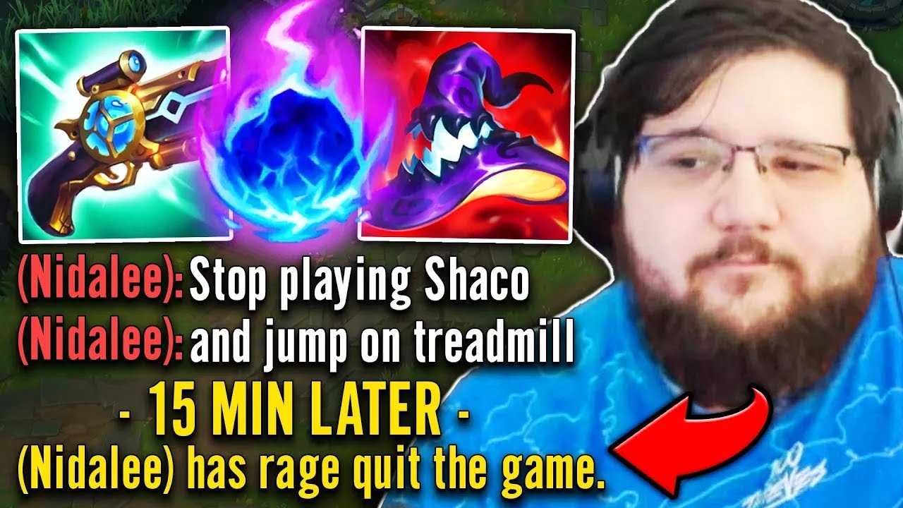 PINKWARD VS EUW - The enemy jungler insults me.. so I had to shut him up with Shaco plays (FullGame)