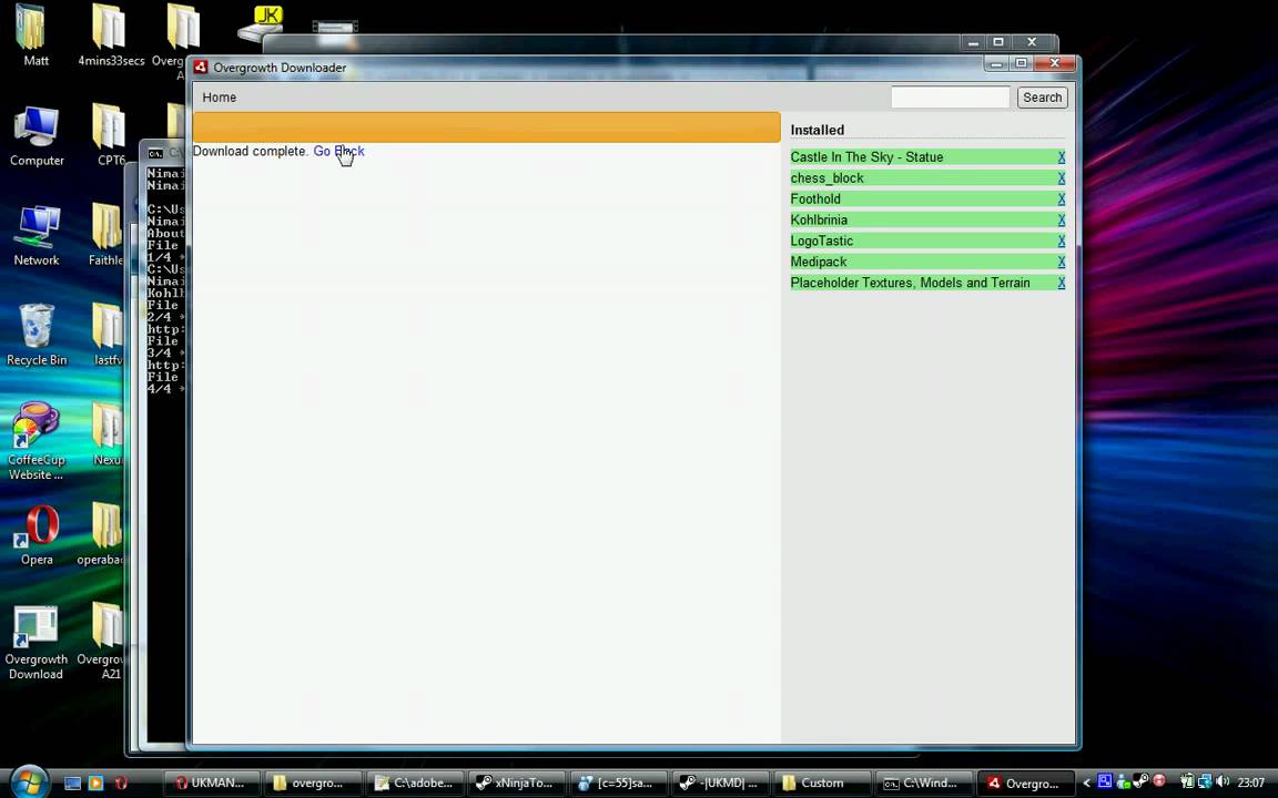 Overgrowth Downloader - Development Version Demo