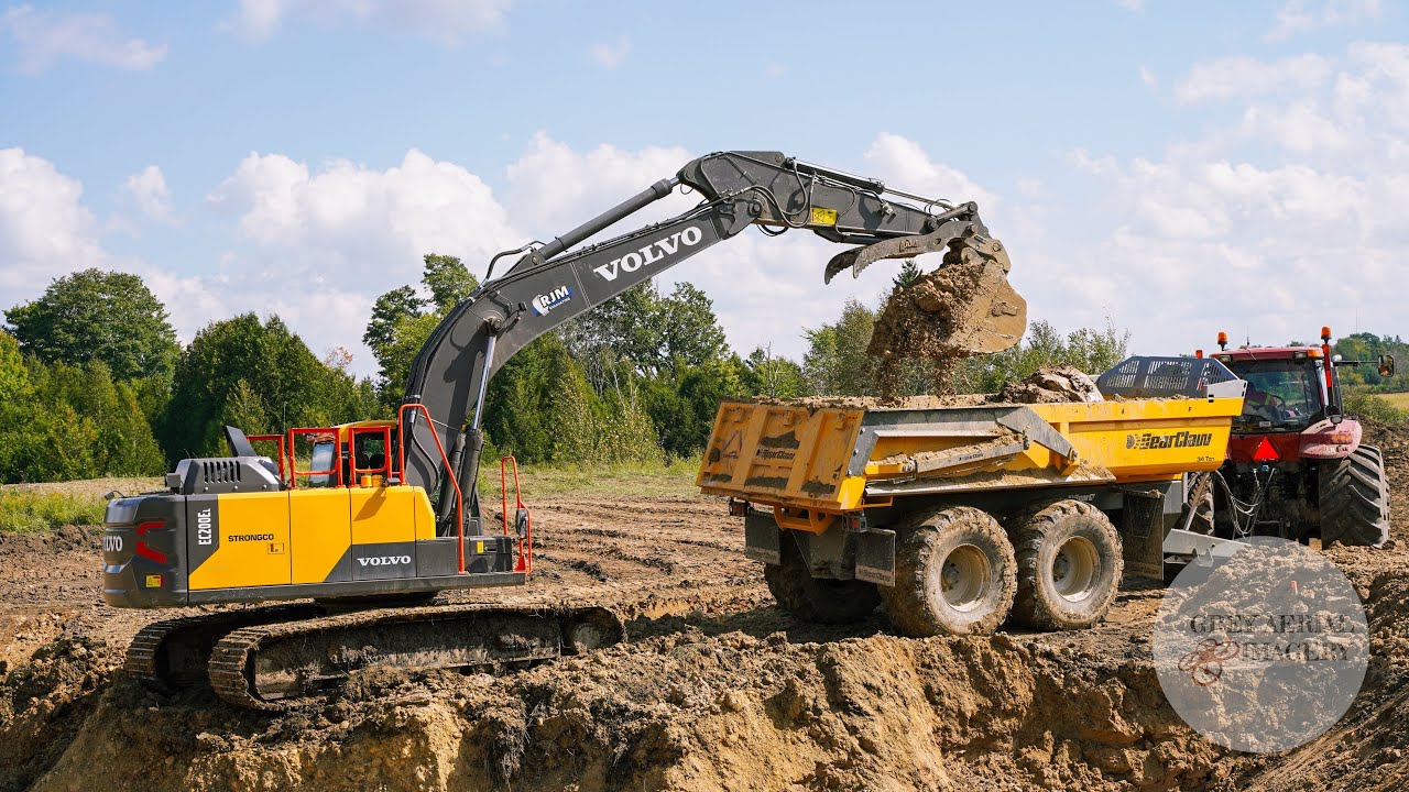 RJM Excavating  Pond Digging Project