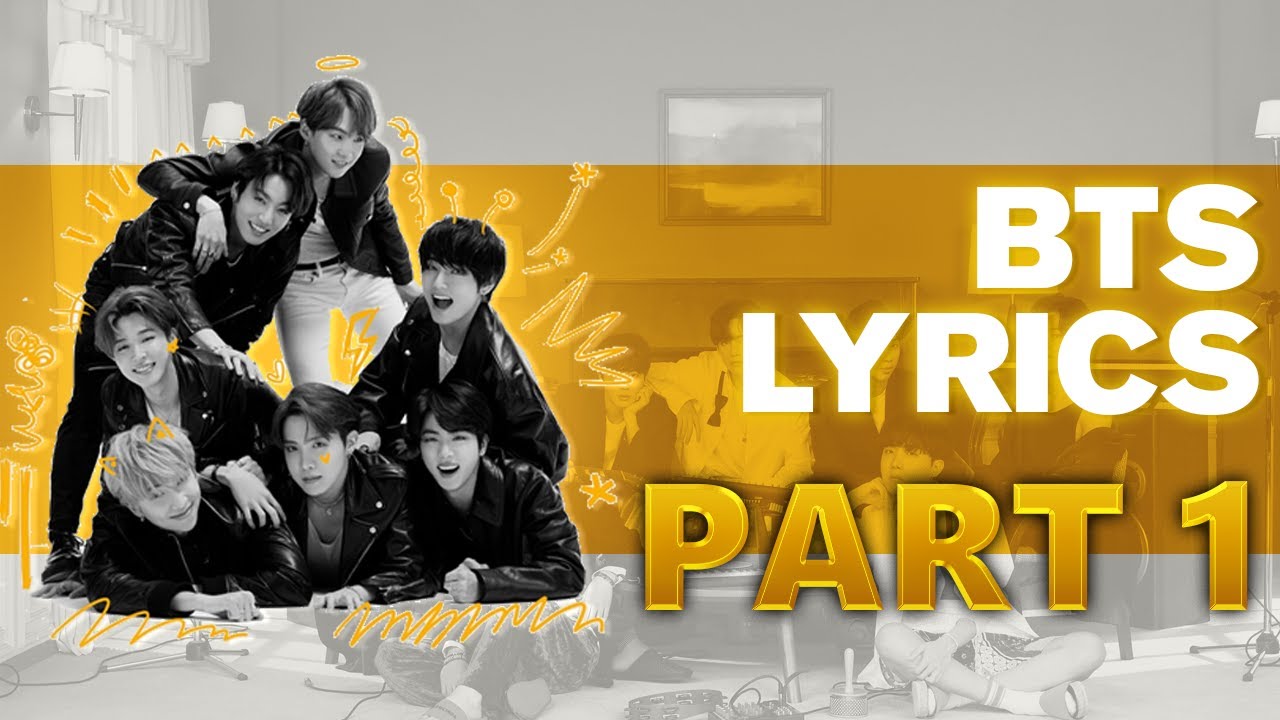BTS (방탄소년단) Important and Meaningful lyrics | Part #1