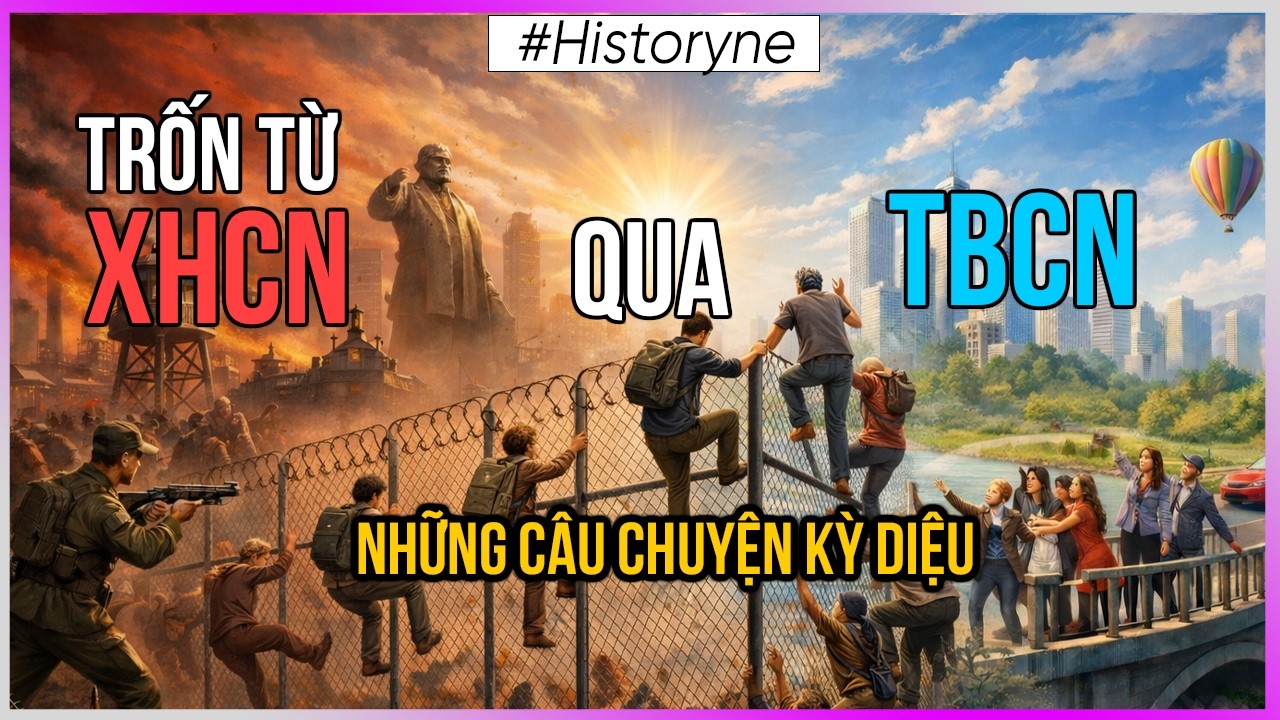 Trốn từ XHCN qua TBCN: những c&acirc;u chuyện kỳ diệu [Dưa Leo DBTT]