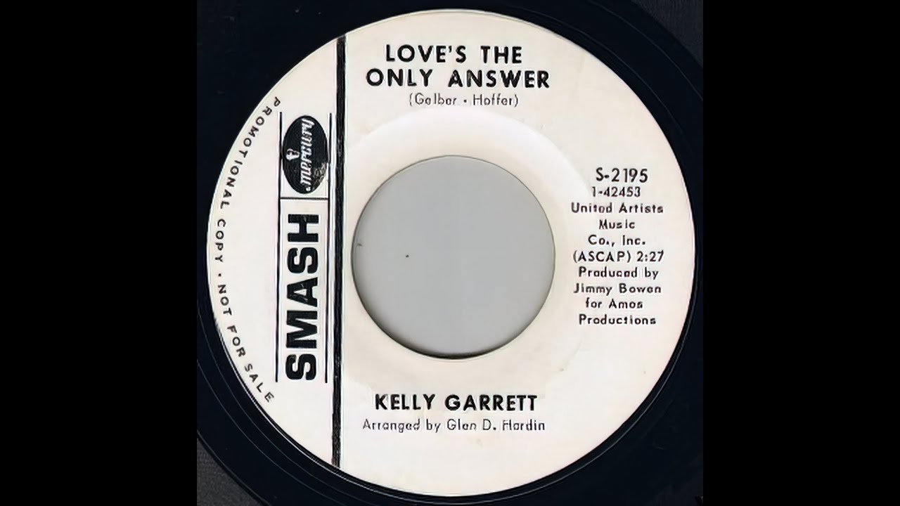 Love's The Only Answer-Kelly Garrett-1968