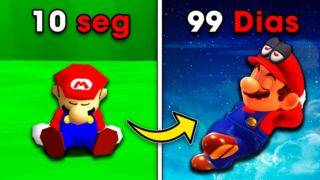 &iquest;Qu&eacute; tan R&Aacute;PIDO puedes DORMIR en cada juego de MARIO?
