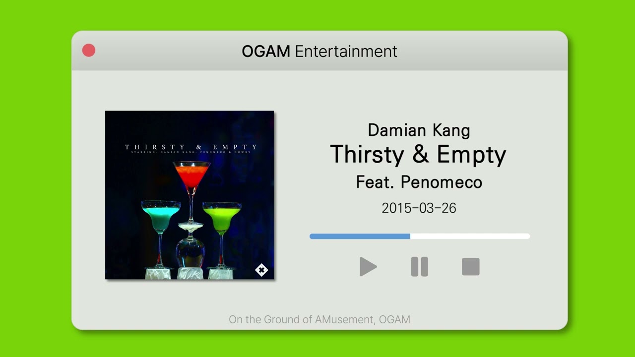 [BEST SELLER] Damian Kang - Thirsty & Empty (Feat. Penomeco)