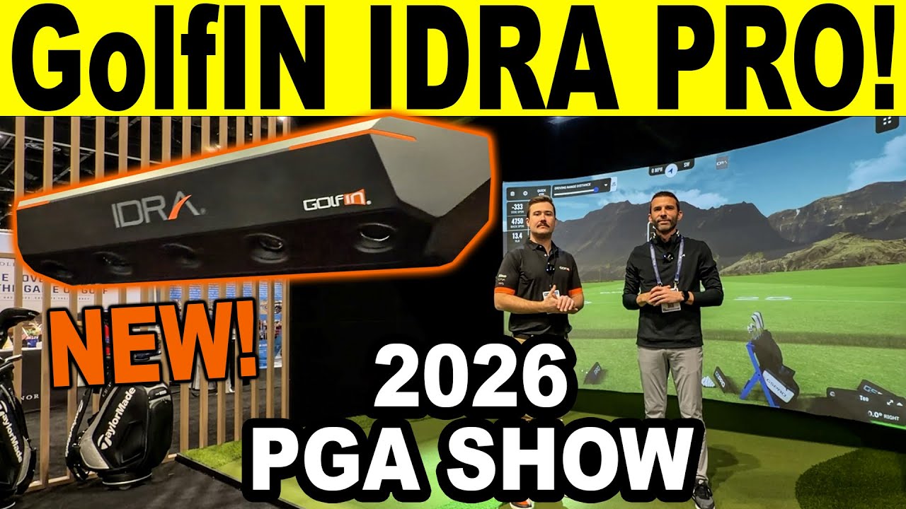 Новый IDRA PRO от GolfIN на выставке PGA Show 2026! Огромные изменения!
