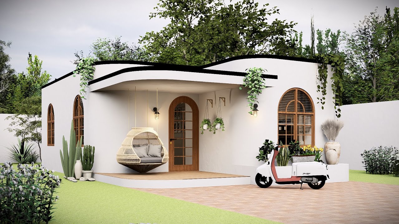 This House Looks Like a Dream Inside! | 20'x33' (6x10 Meters) Cozy Small House With 2 Bedrooms