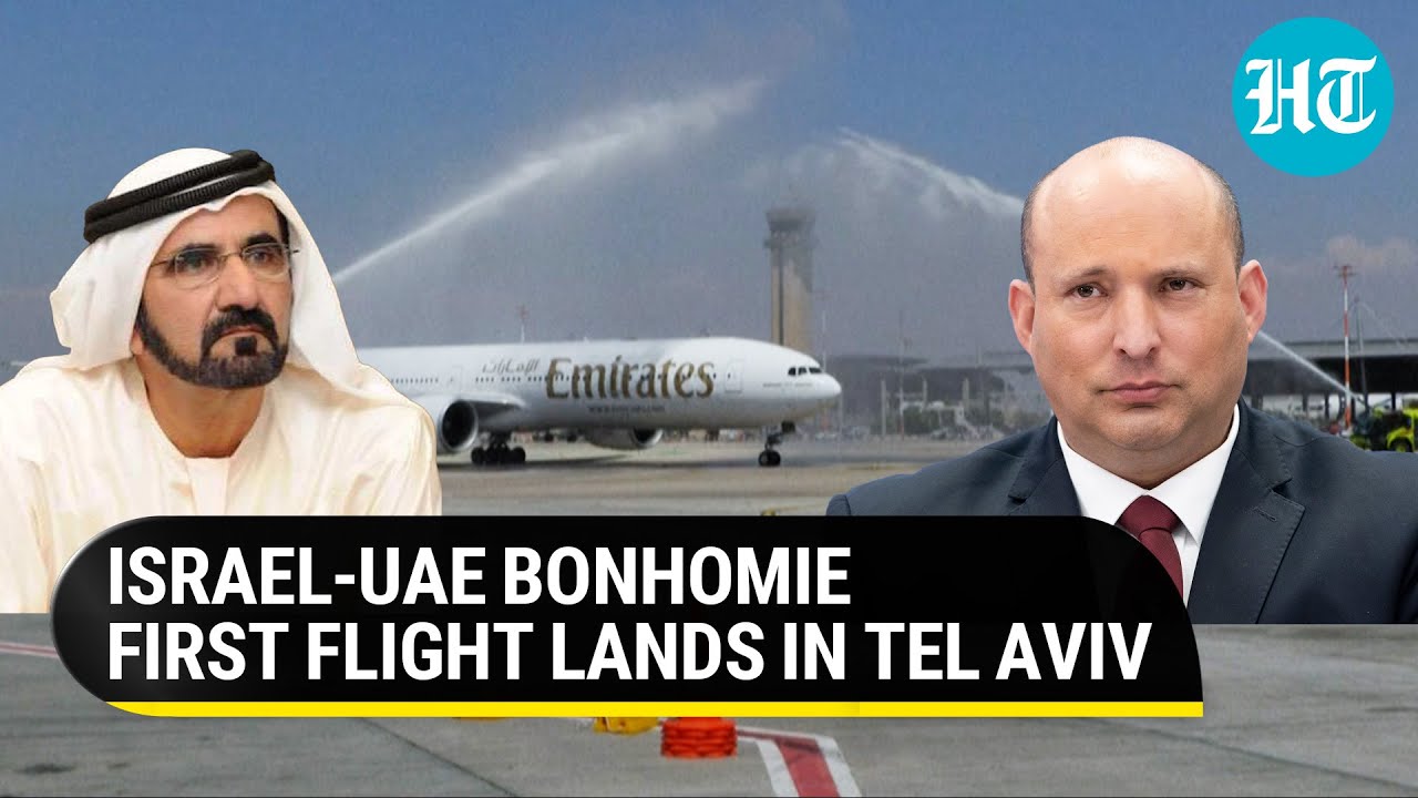 Israel bonds with wealthy Muslim country UAE; Welcomes inaugural Emirates flight from Dubai