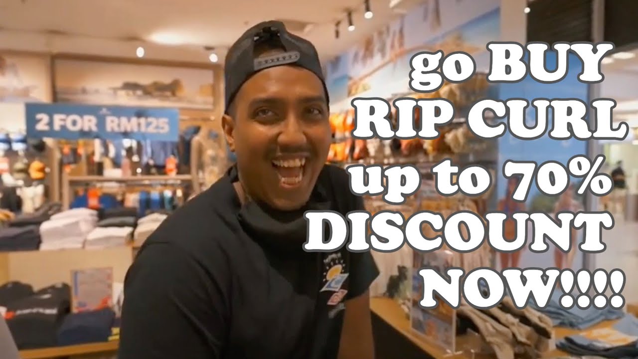 ПРЯМЫЕ ВИДЕОБЛОГИ: скидка на RIP CURL до 50%!!!