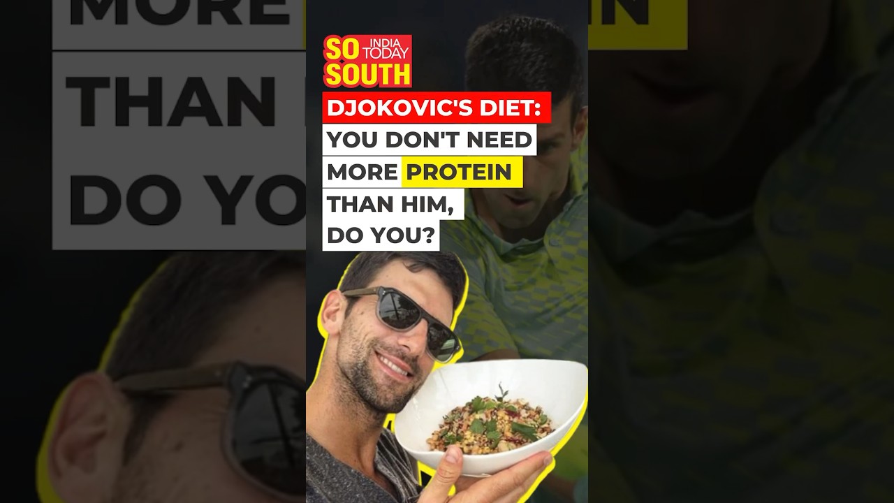 Novak Djokovic on his Protein Diet | SoSouth