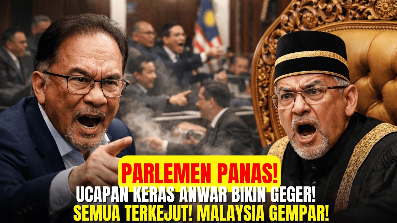 Parlemen Malaysia Kembali Memanas! Ini Isi Pernyataan Keras Anwar Ibrahim yang Bikin Geger
