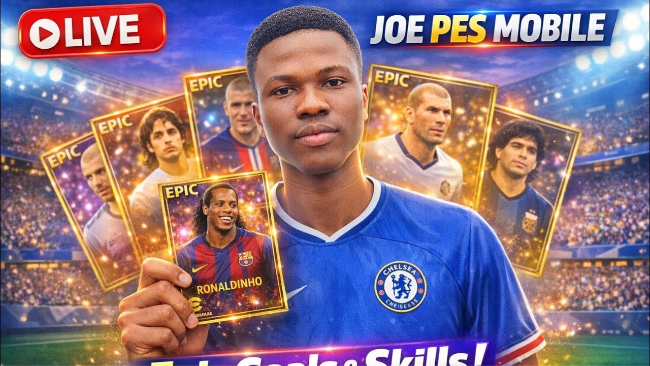 LIVE 🔴 eFootball 2026 | Epic Ronaldinho Skills & Chelsea Challenge