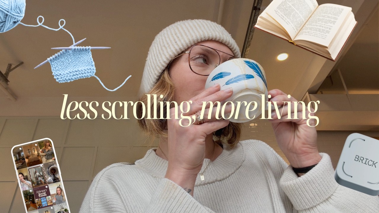I'm Addicted to Being OFF my Phone ✨ how my life changed when i stopped scrolling