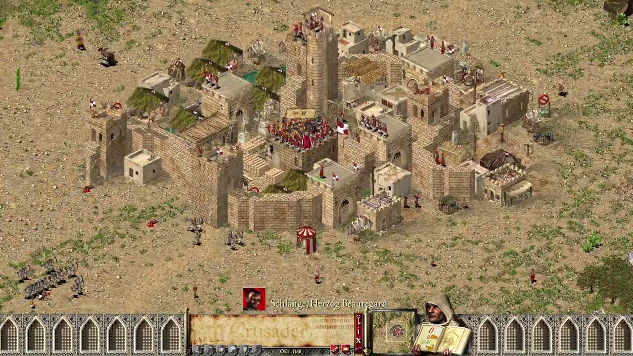 Lite-Show | Stronghold Crusader Crusader Pilaw pack AI-Tornament 1/8 финала Змея VS Эфенди
