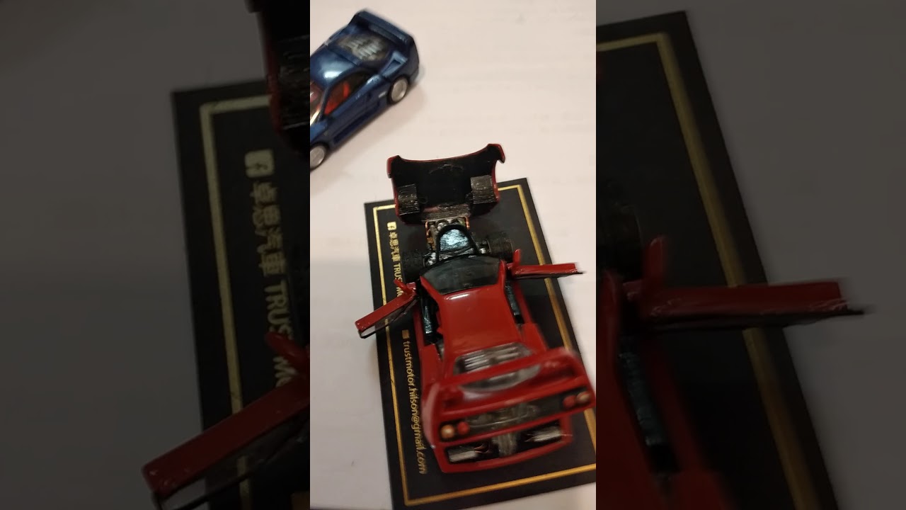 tomica 1/64 ferrari f40 custom make