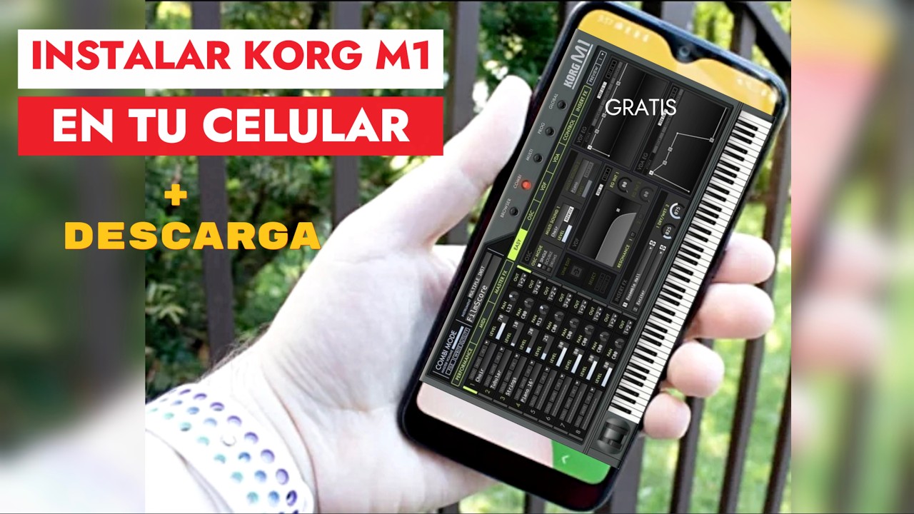 INSTALAR KORG M1 EN TU CELULAR + WINLATER 11