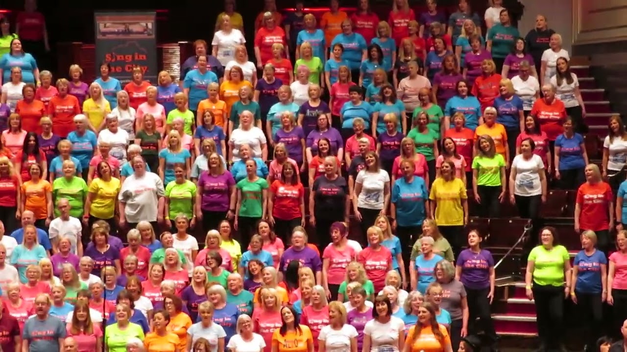Sing In The City Scottish Medley Edinburgh Usher Hall 2022