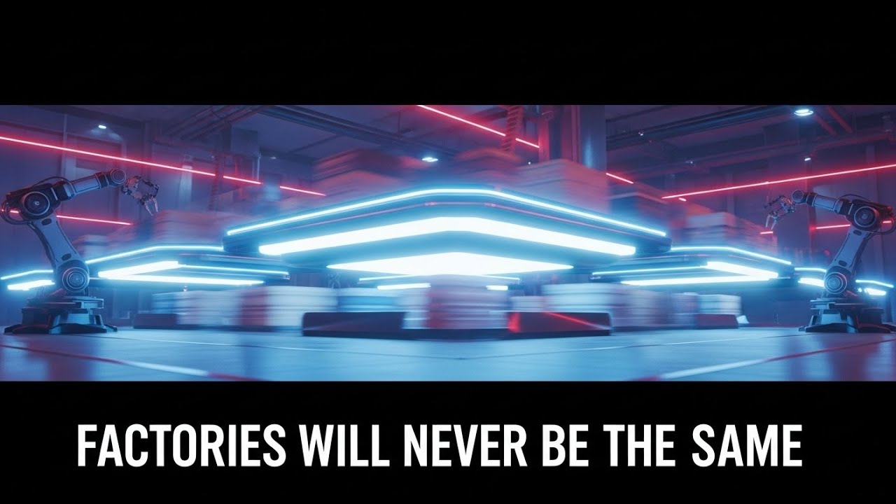 AI Maglev Conveyor  The Future of Fast Factories