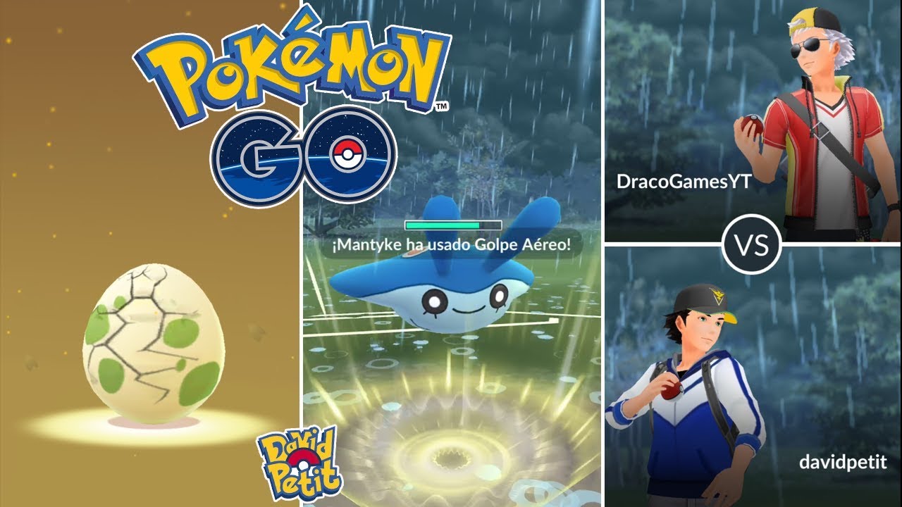 ECLOSIONA Y PELEA EN PVP VS DRACOGAMES CON HUEVOS DE PASCUA! [Pokémon GO-davidpetit]