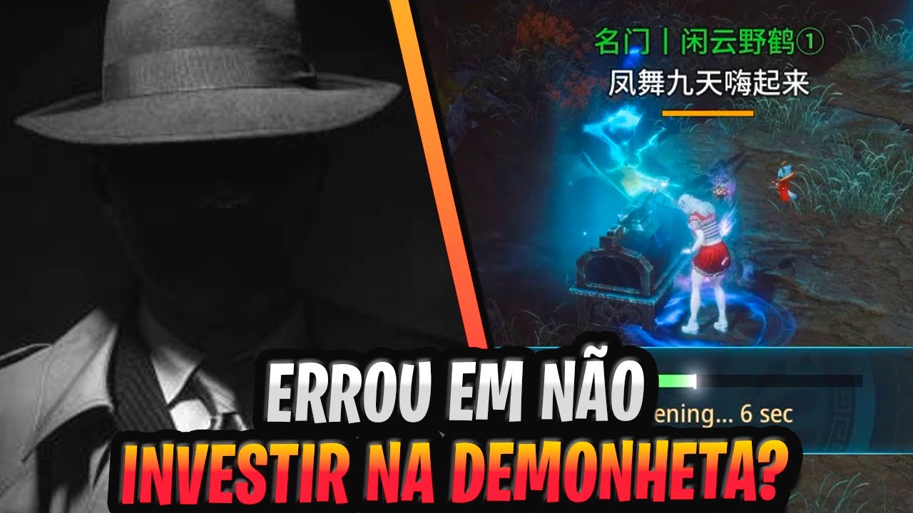 AMY EST&Aacute; ERRANDO EM N&Atilde;O INVESTIR NA DEMONHETA? FELIPE RESPONDE! | CORTES MIR4