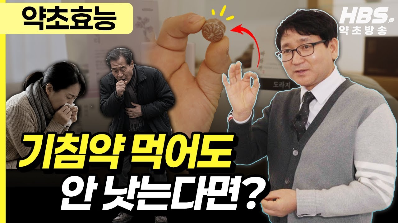 기침약 먹어도 안 낫는다면? 폐와 기관지를 살리는 '이것'!