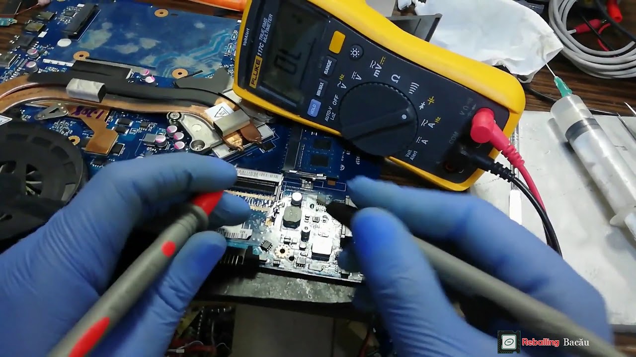 ACER 7750 - SCURT CIRCUIT IN PLACA DE BAZA