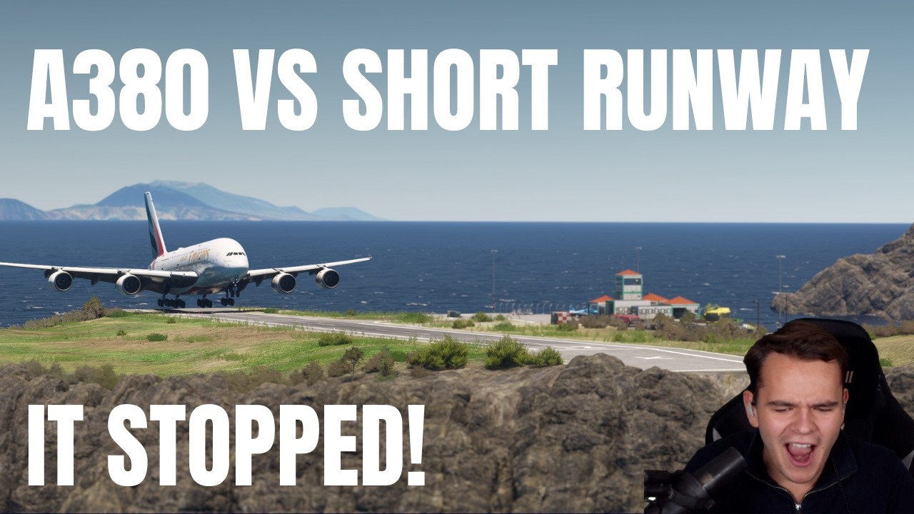 I Landed The Airbus a380 On The World’s Shortest Runway