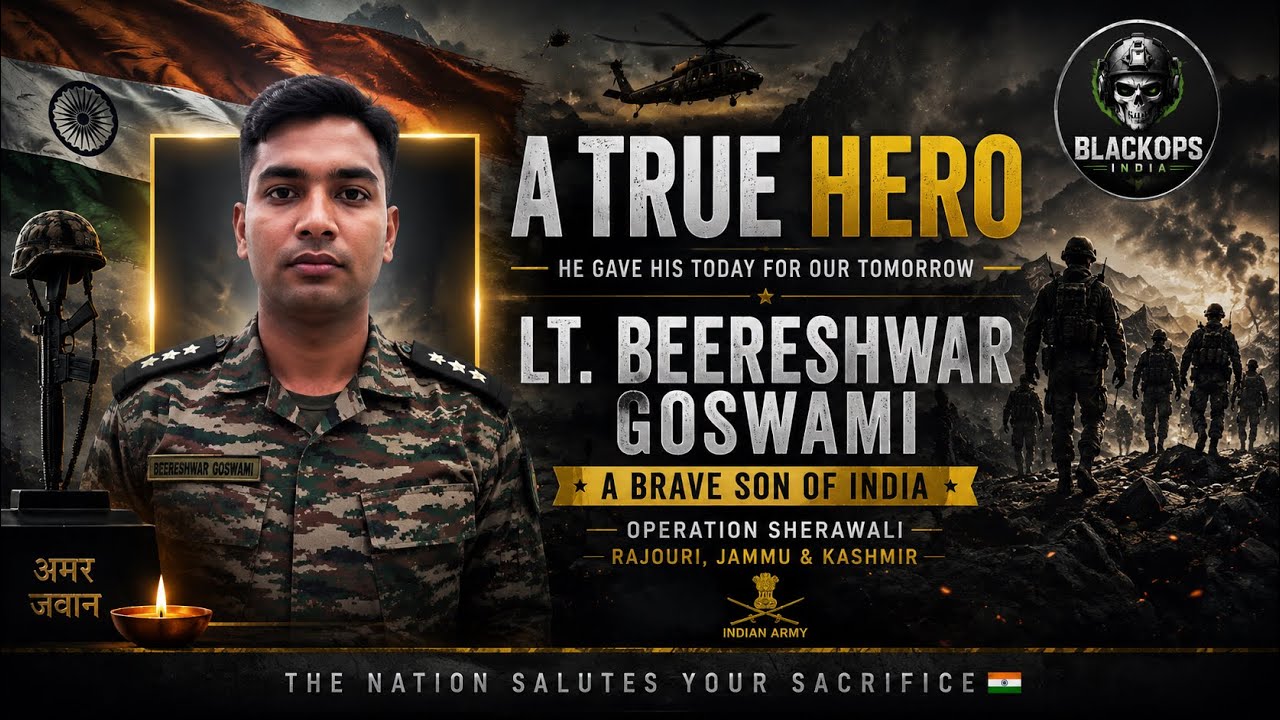 Operation Sherawali Hero | Tribute to Lt. Beereshwar Goswami 🇮🇳 