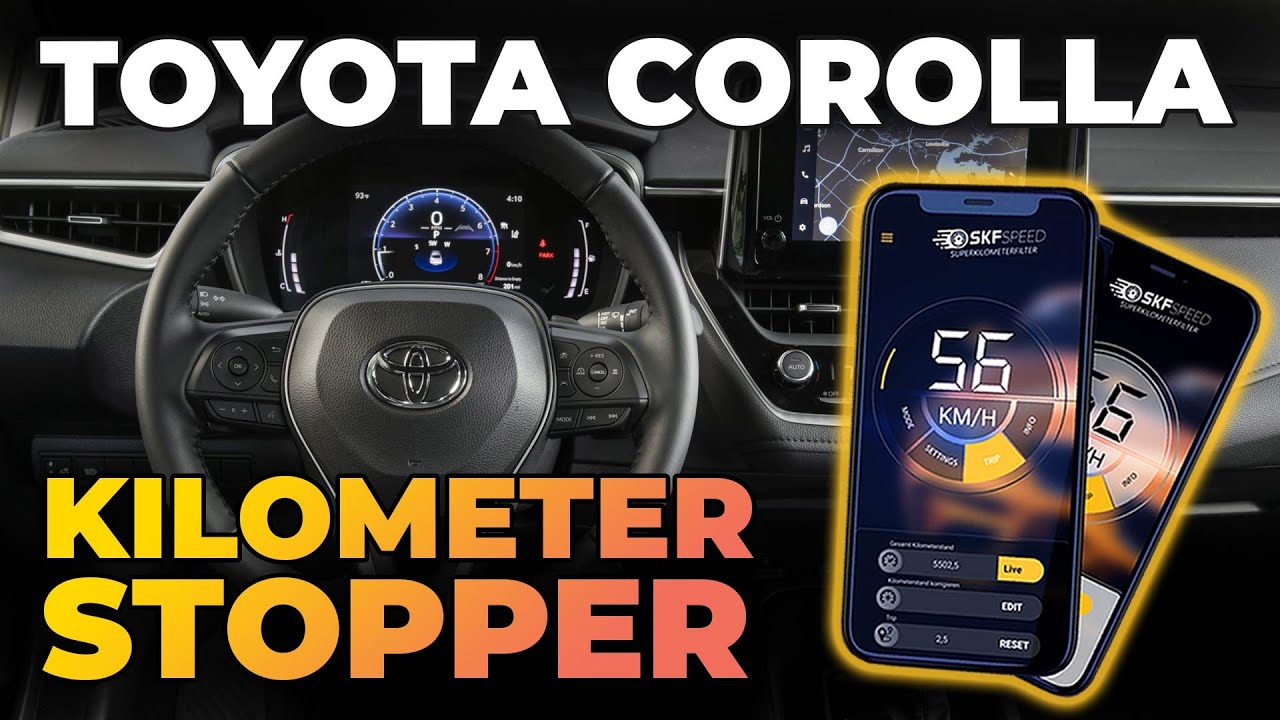 How To Stop Mileage - Toyota Corolla 2023 | Odometer Correction Tool