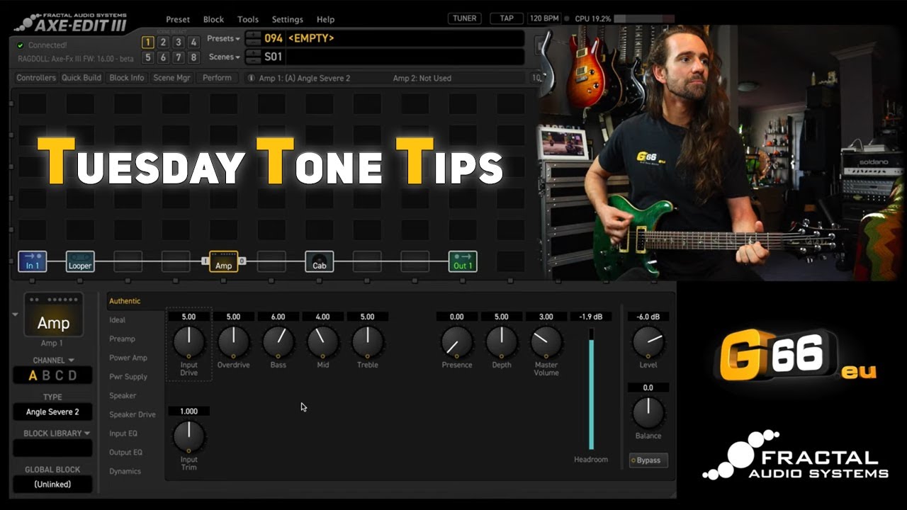 Tuesday Tone Tip - Sculpted High Gain Tones