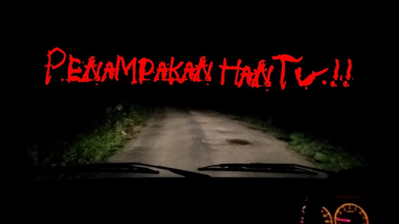 Penampakan Hantu di jalan~saat melintasi Jalur Angker Menuju Rumah