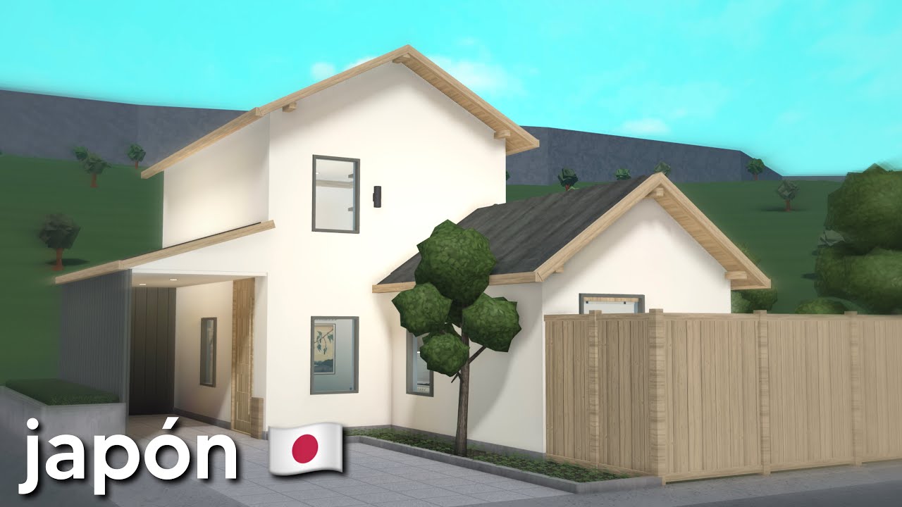 construyendo una CASA JAPONESA en bloxburg