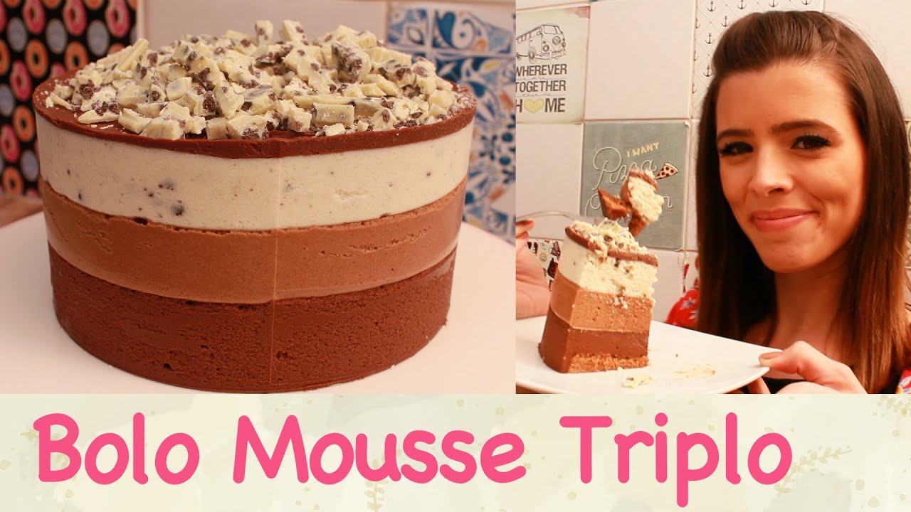 BOLO MOUSSE TRIPLO | TPM, pra que te quero?