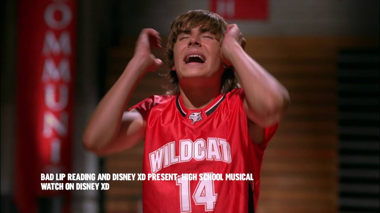 High School Musical | Get Your Head in the Game 🏀 | Bad Lip Reading | @disneychannel
