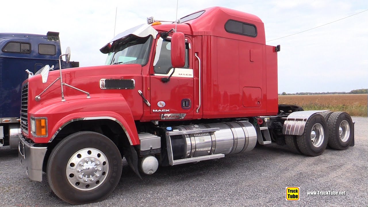 2012 Mack Pinnacle CHU613 Sleeper Truck Walkaround - Exterior Tour   - Camion Gamache Quebec