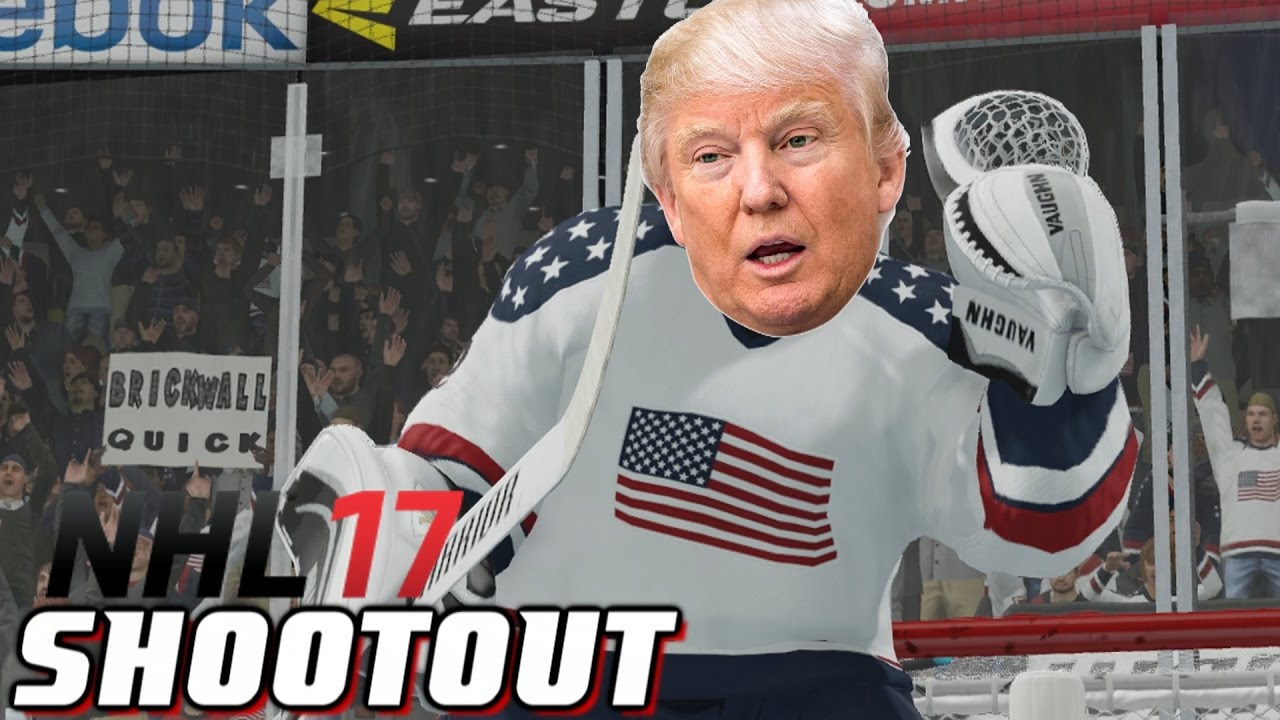 President Trump - NHL 17 - Shootout Commentary ep. 11