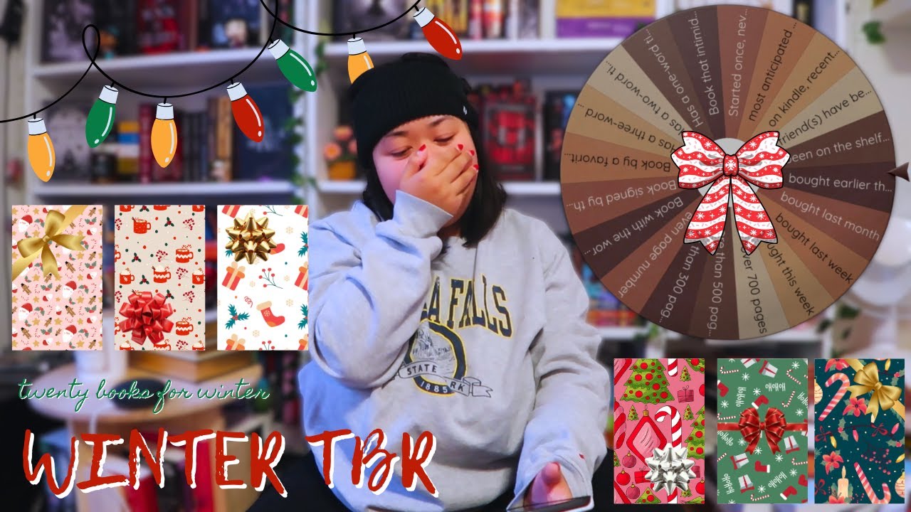 WHEEL ROULETTE Picks My WINTER TBR 🗓️☃️ bookmas day 2