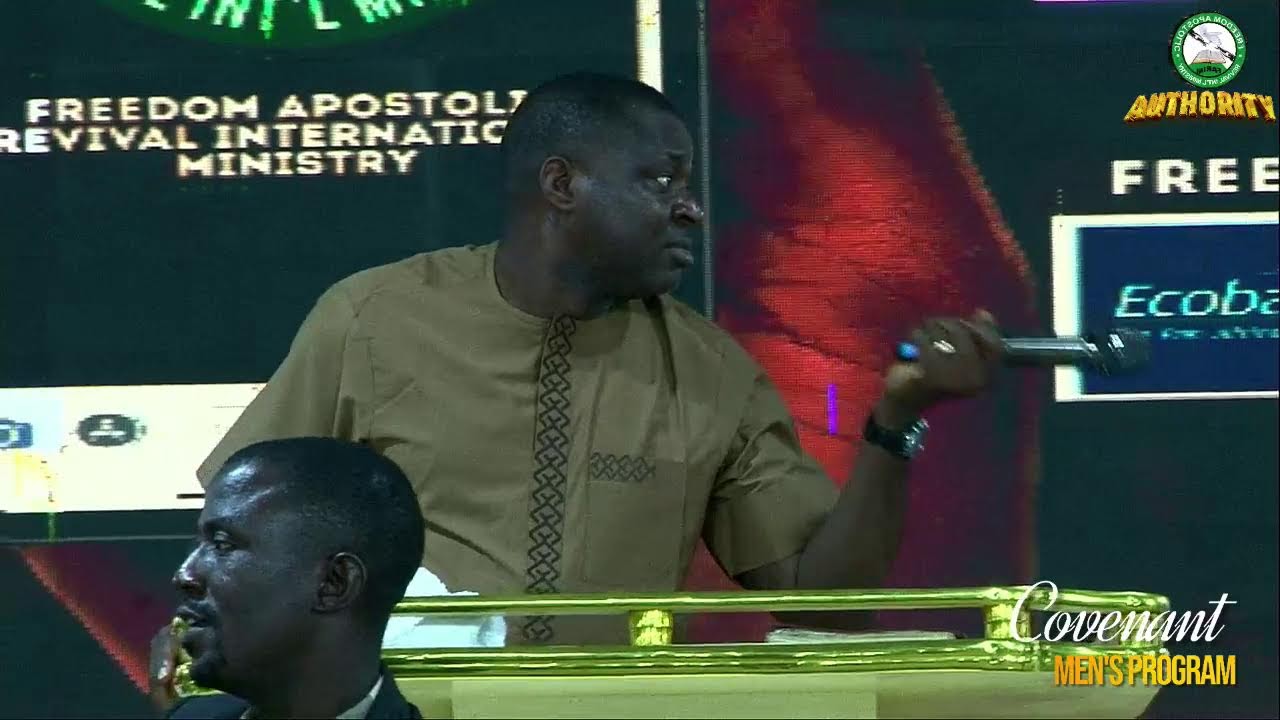 MENS PROGRAM  || LIVE || PROPHET SAMUEL ADEBAYO OJO (BABA AUTHORITY).