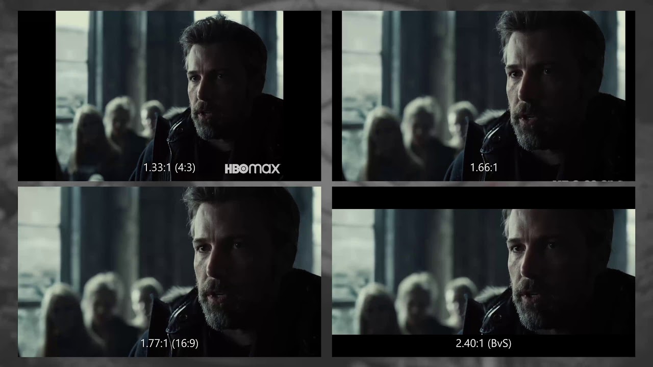 Zack Snyder's Justice League | Multiple Aspect Ratio's