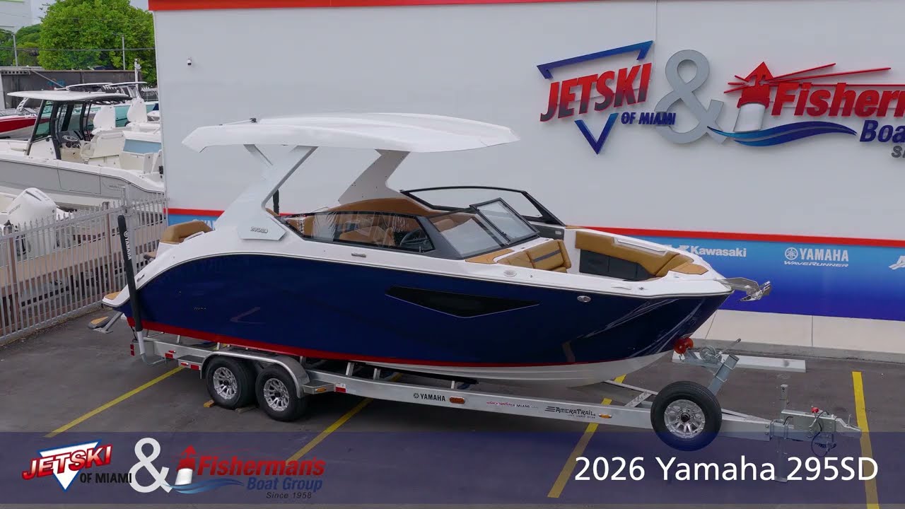 2026 Yamaha 295 SD - Full Walkthrough & First Look! | Now at Fishermans Boat Group