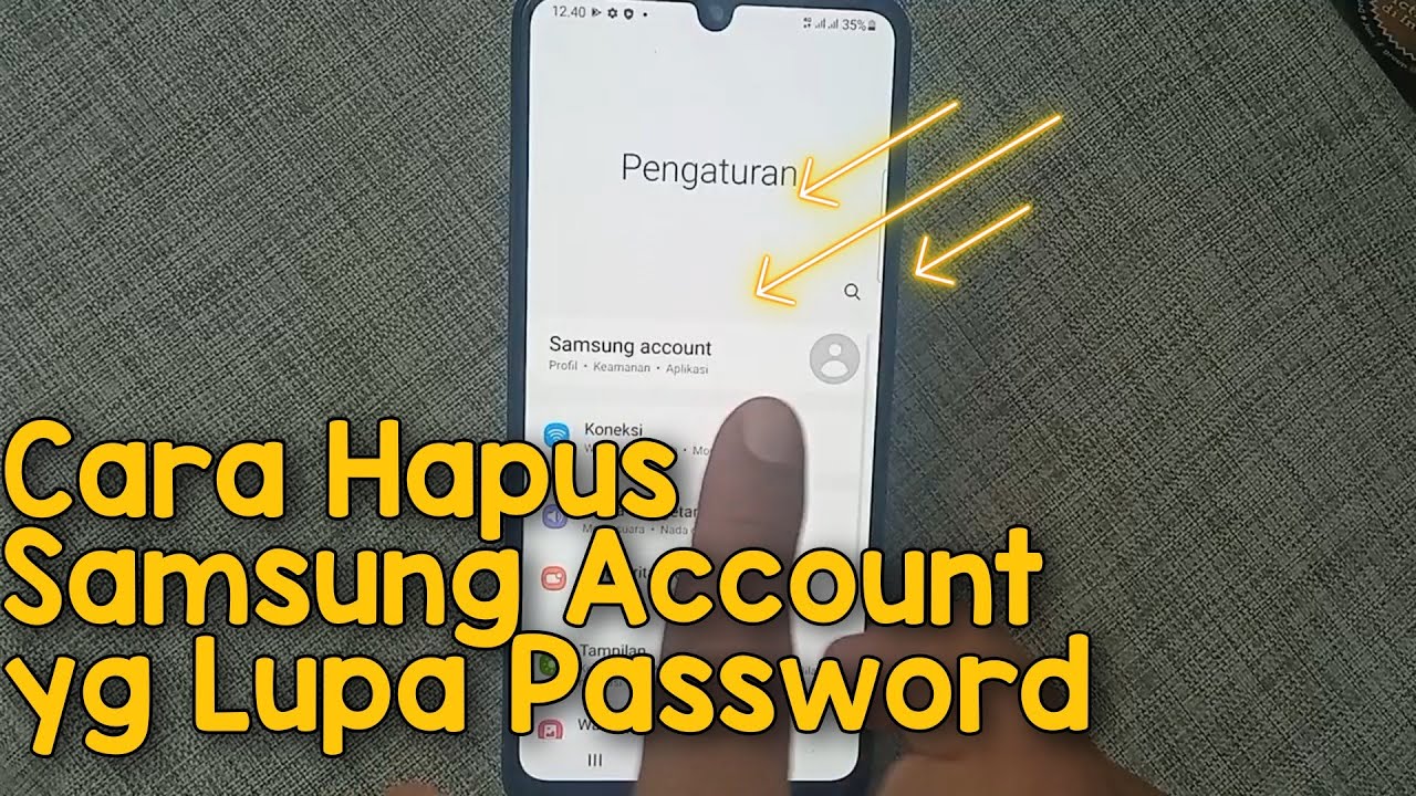 Cara Hapus Samsung Akun yang Lupa Password/Kata Sandi HP Samsung Galaxy M32 M21 A03S M12 M42 M22