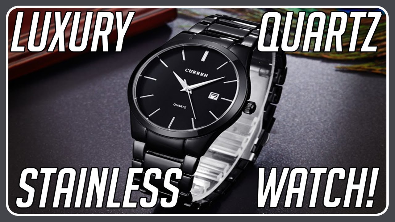Unbox of the Curren Luxury Stainless Quartz Watch!