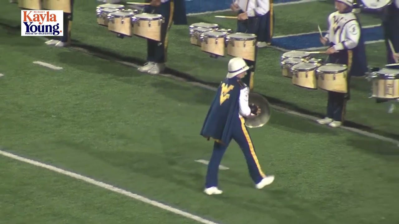 WVU Mountaineer Marching Band 9 24 24 Kanawha County band festival