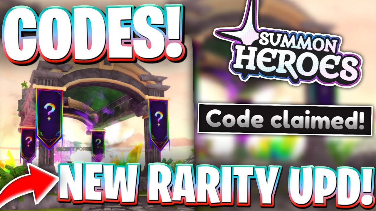 🌟SECRET RARITY! ALL NEW CODES FOR SUMMON HEROES! ROBLOX SUMMON HEROES CODES FOR SECRET RARITY UPDATE